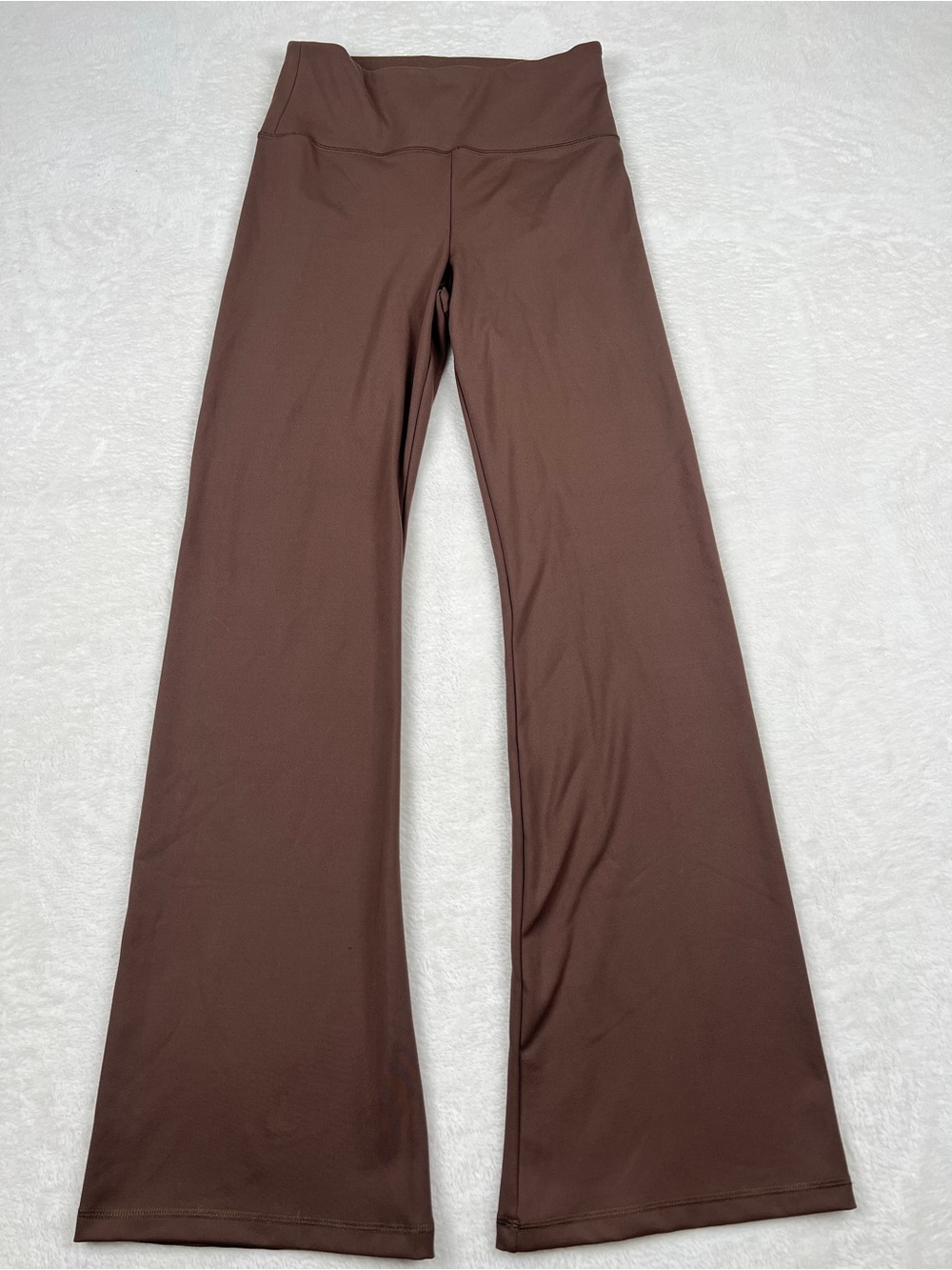 American Eagle Everything Flare Yoga Pants Brown Medium NWOT